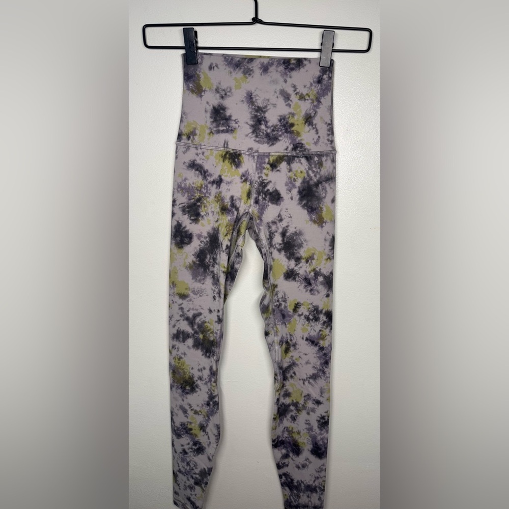 Lululemon Align Super High-Rise Leggings 28” Radial Tie Dye Mauve
